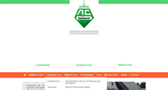 Desktop Screenshot of ac-batiment.com